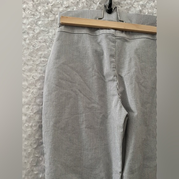 Free People Striped Florence Crop Railroad High Rise Pants Womens Small - Picture 7 of 7
